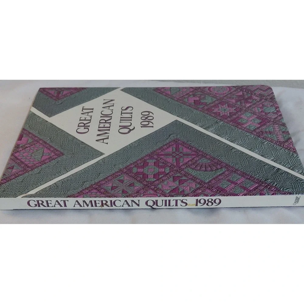 Great American Quilts 1989 Oxmoor House Vintage Quilt Pattern Book Paperback